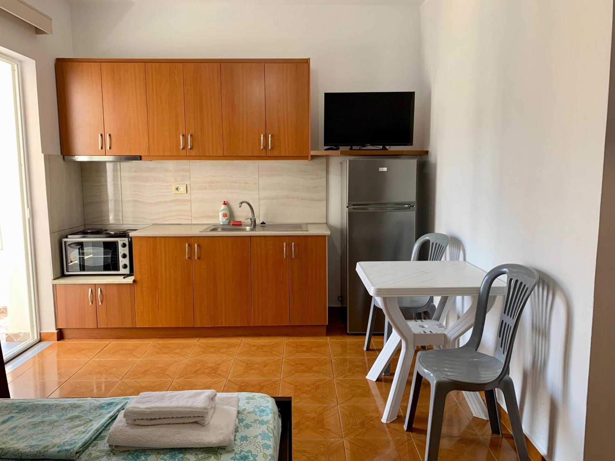 Vaso Apts Saranda Kültér fotó